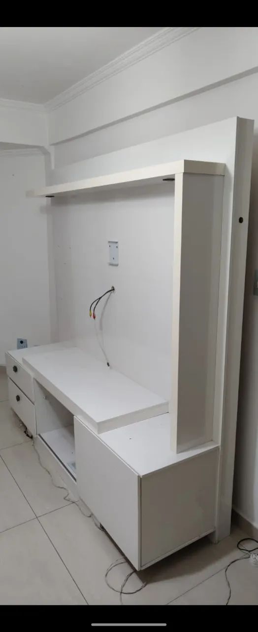 Rack com painel 