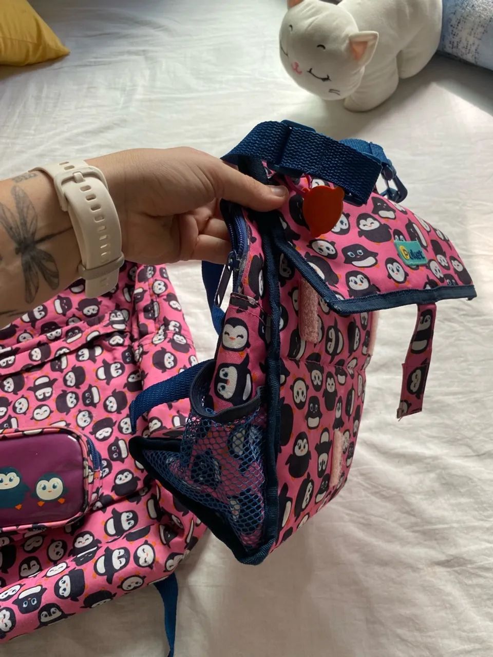 Kit Puket - mochila, lancheira e estojo - Foto 5