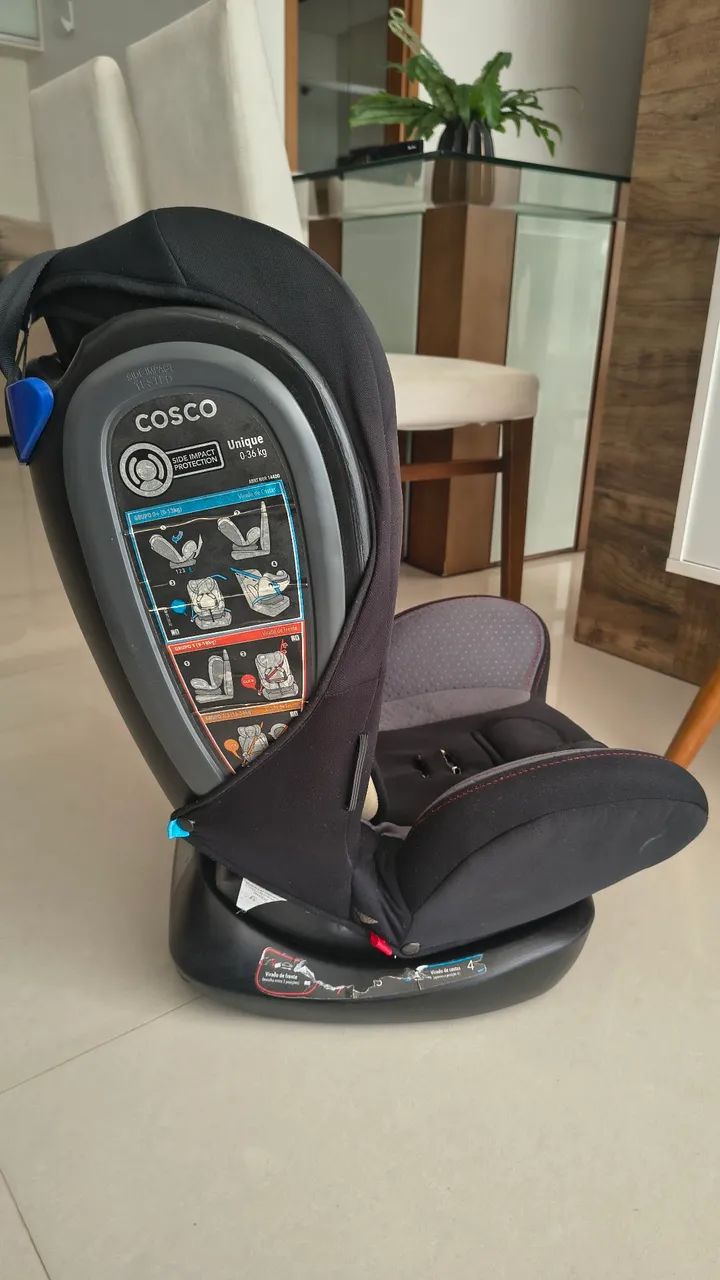 Vendo Cadeirinha para Auto Cosco Unique - Foto 4