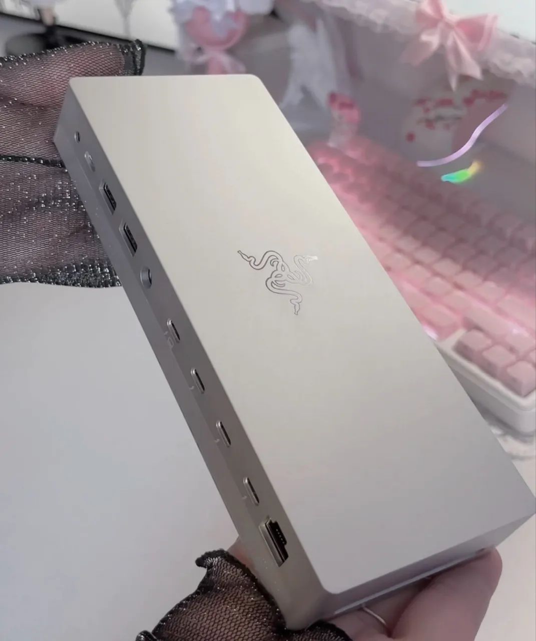 Razer Thunderbolt 5 Dock Mercury ( NOVO, lançamento) - Foto 2