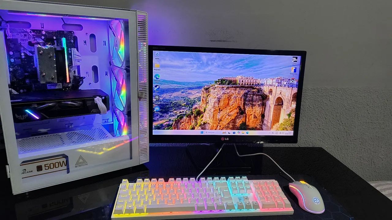PC Gamer COMPLETO c/ Ryzen 5 + GTX 1660 Super