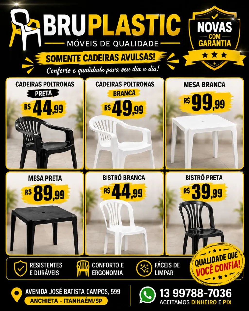 MESAS E CADEIRAS EM PROMOÇÃO  - Foto 2