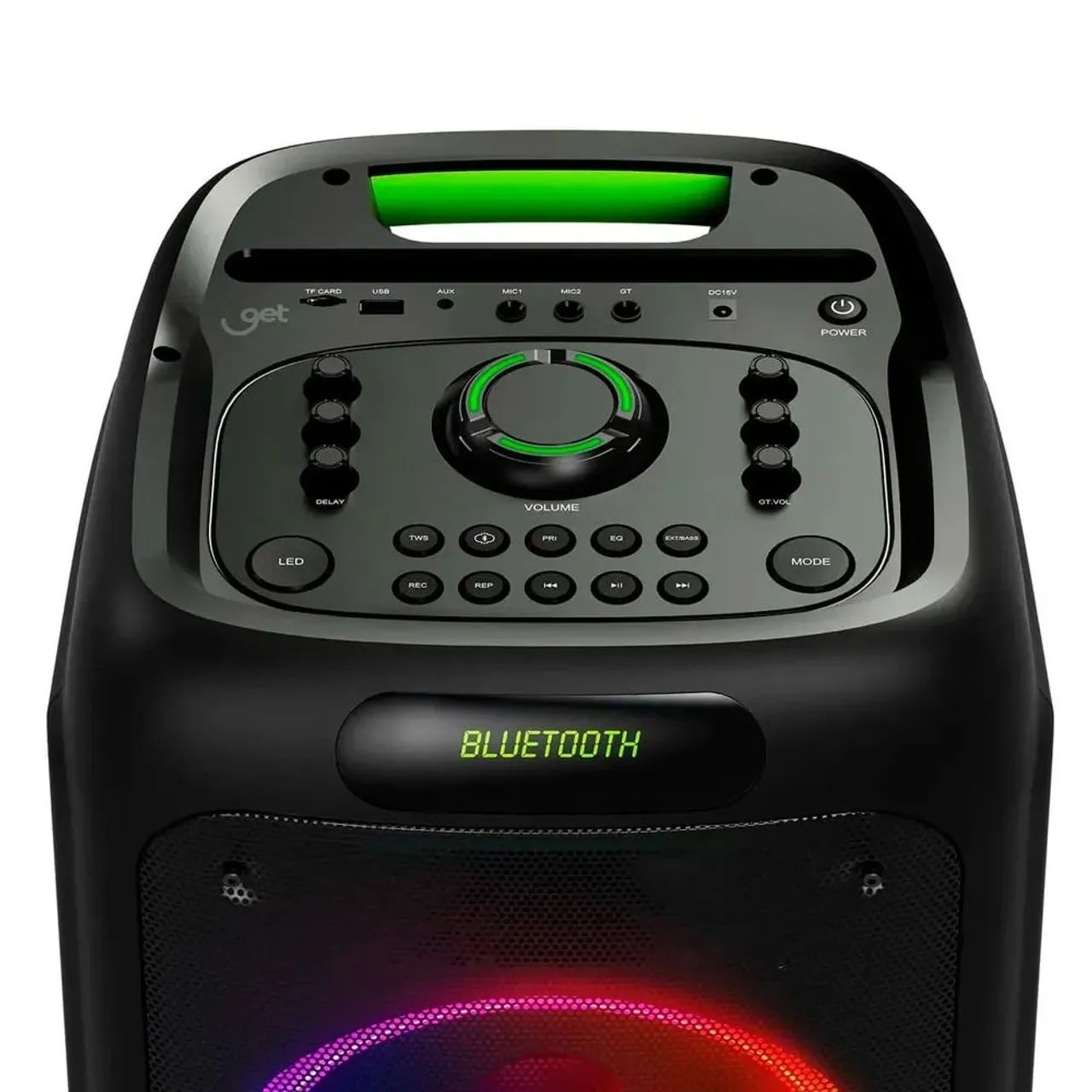 Caixa de Som Amplificada Bluetooth Get Evoke 1001 TWS (entrega gratis) - Foto 3