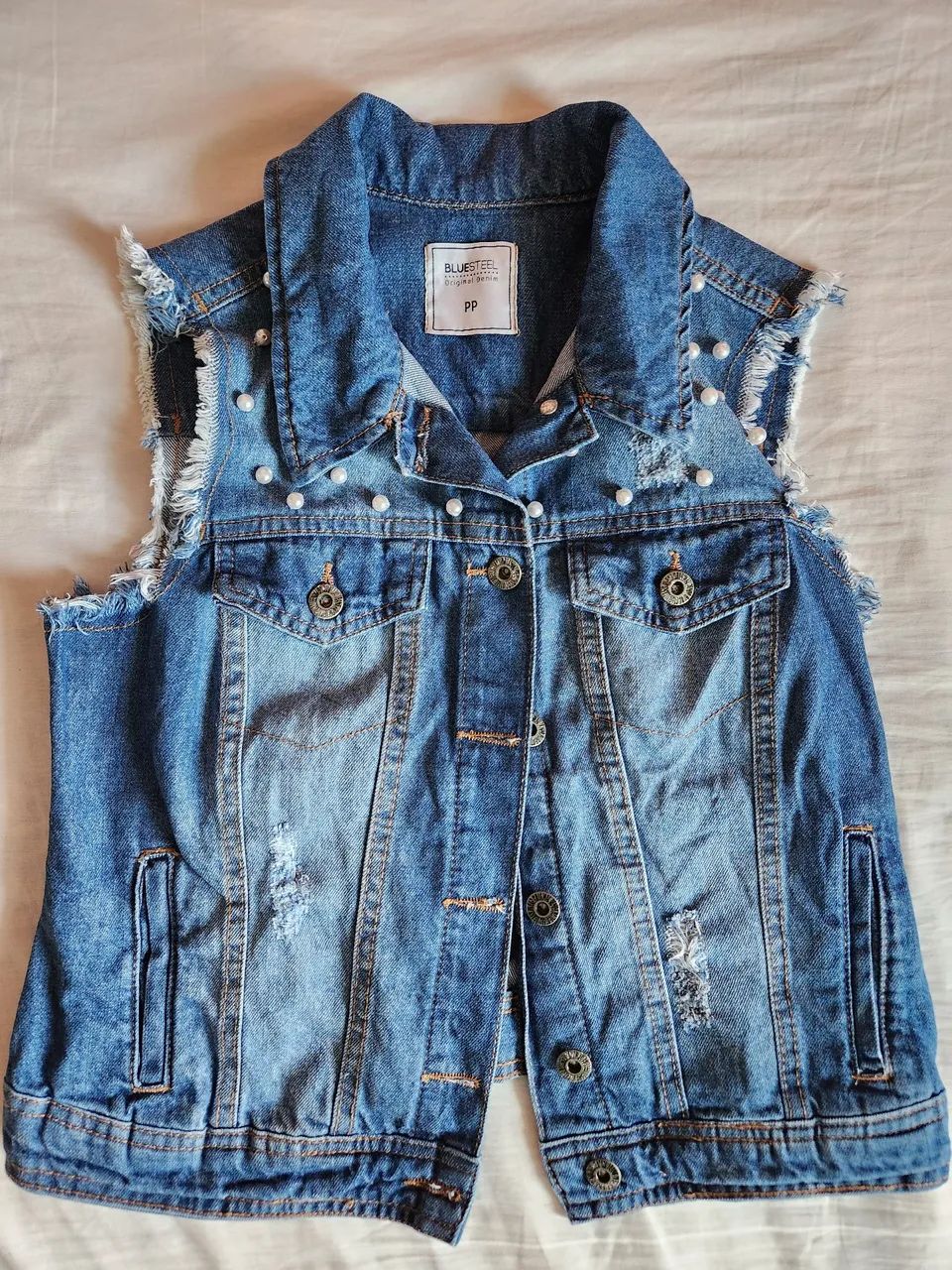 Vendo Colete jeans - Foto 4