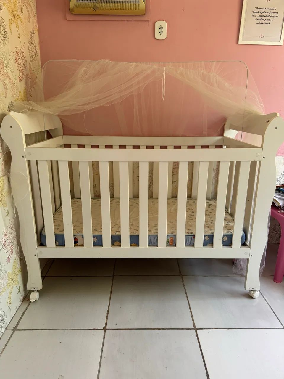 Baby Crib + Mattress