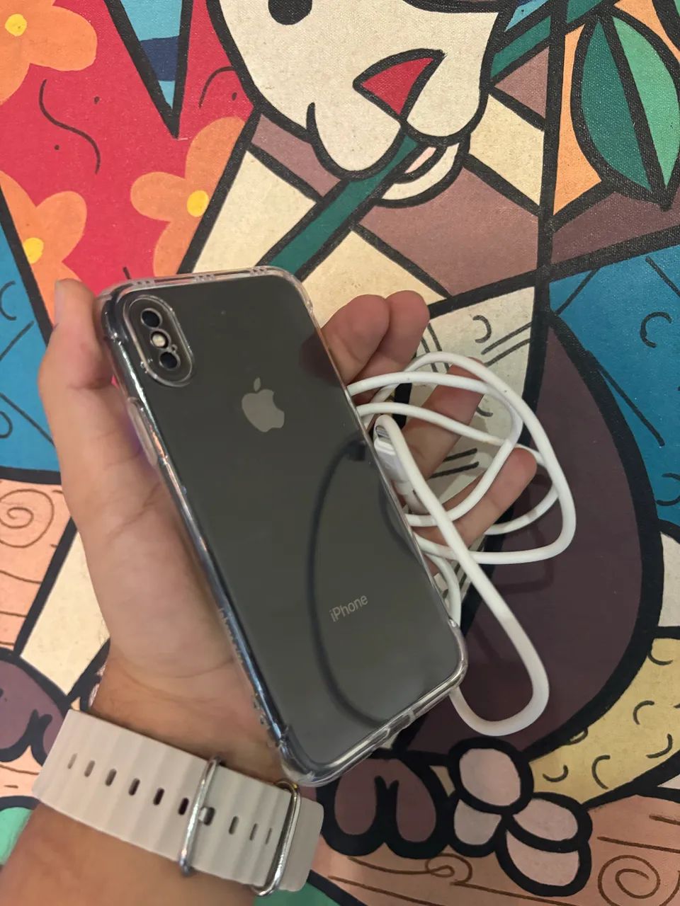 iPhone X Black 64 GB - Foto 4