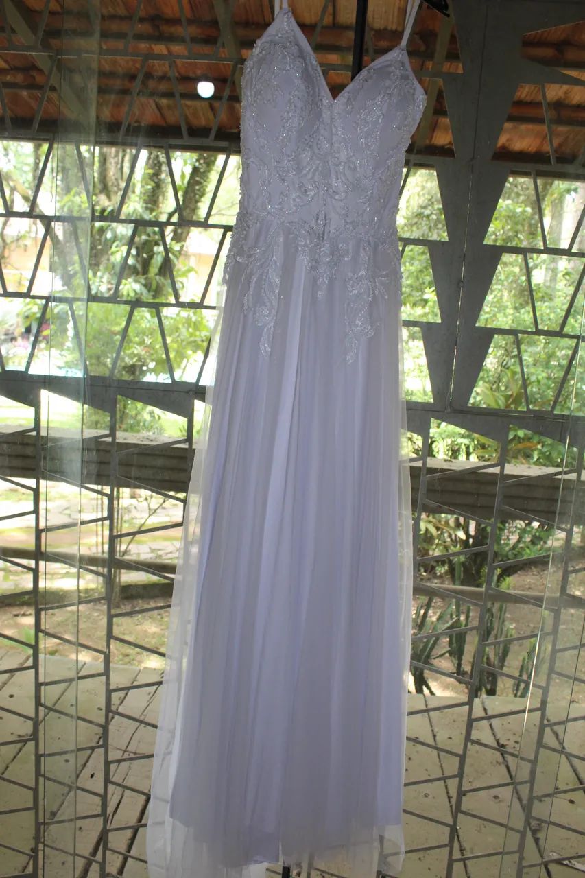 Vestido de Noiva Bordado 
