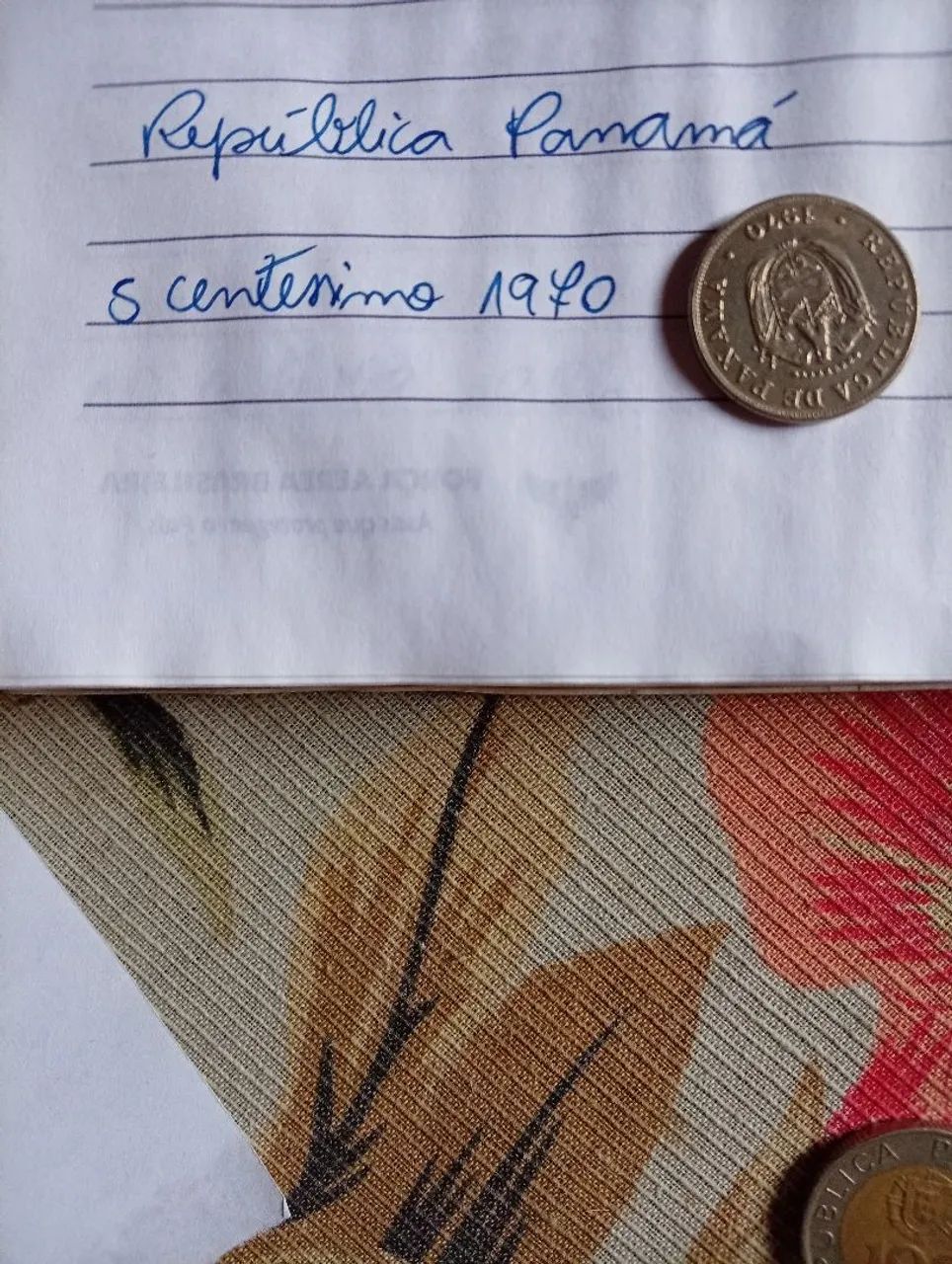 Moeda antiga República Panamá  - Foto 2