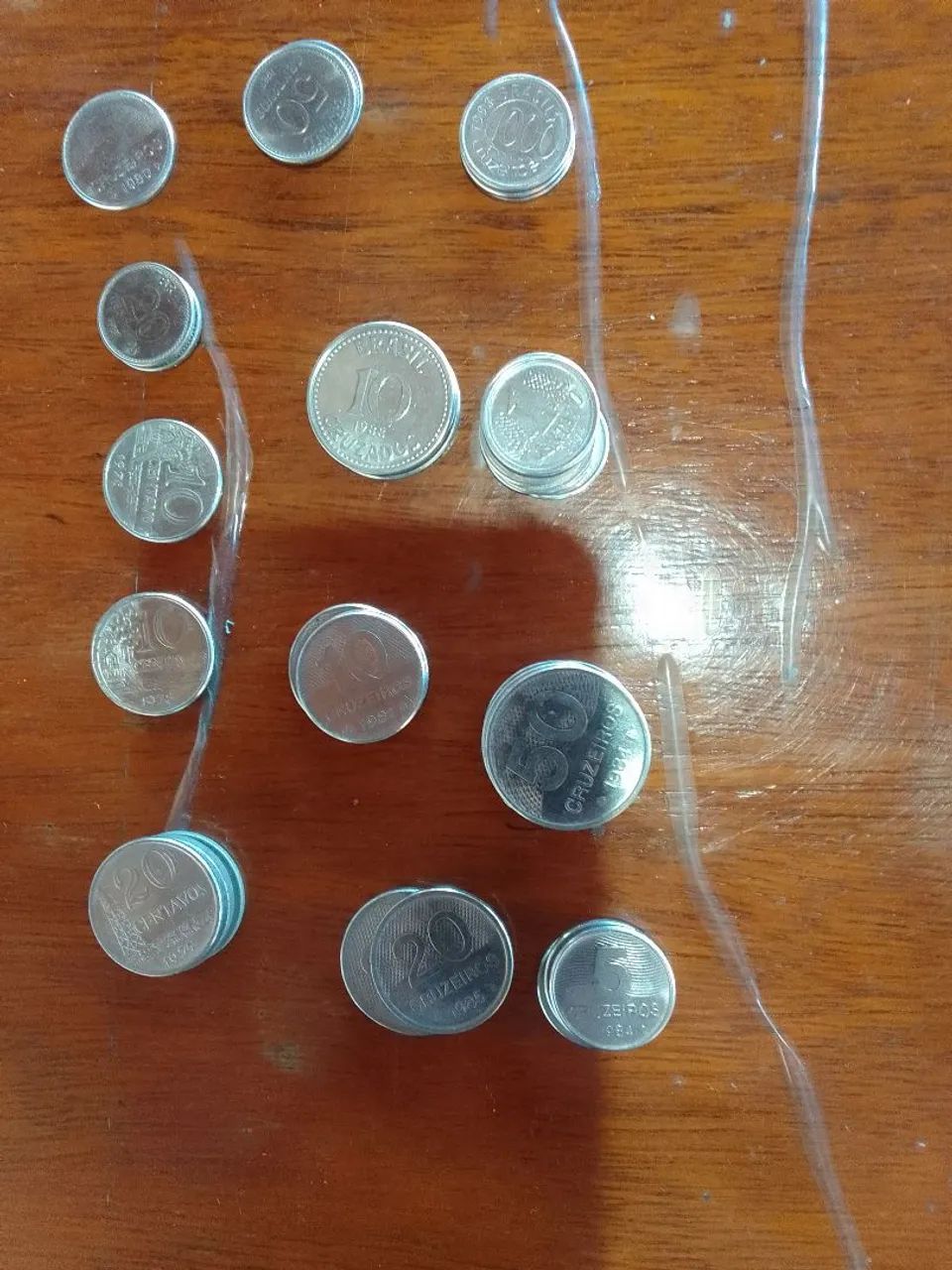 70 moedas entre  cruzeiro e cruzado  - Foto 2