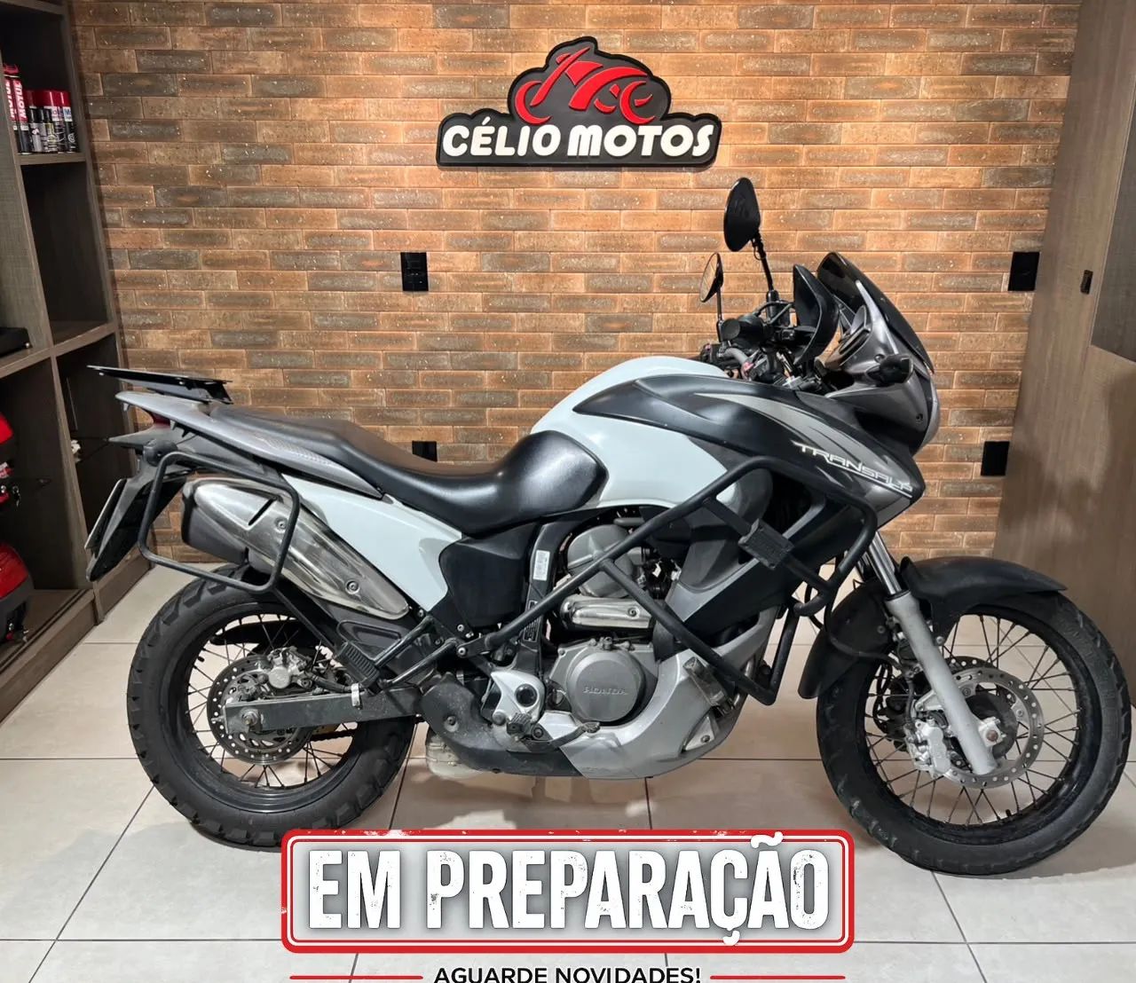 XL 700 V TRANSALP ABS BRANCA 2013/2013