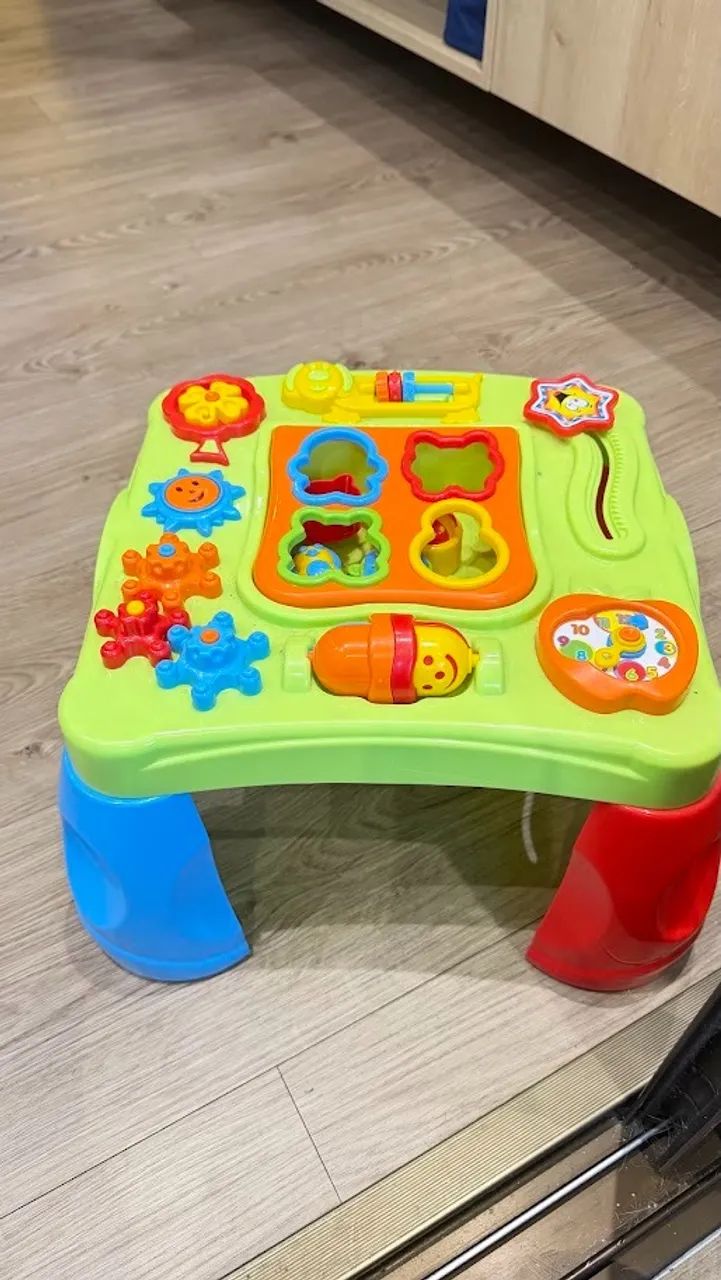 Mesa de Atividades Infantil - Com Som e Encaixes - Foto 2