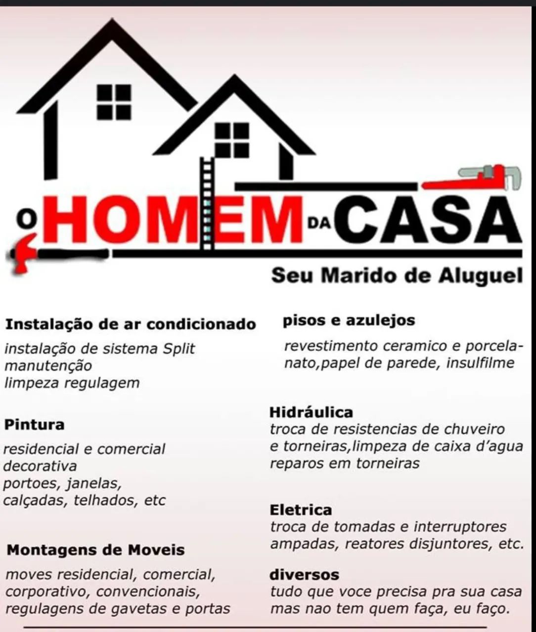 Faço tudo que vc precisa 