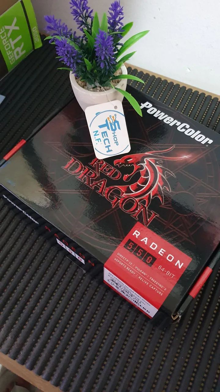 Rx 550 2Gb Funcionando Perfeitamente, Com Garantia E Entrega Rápida! - Foto 4