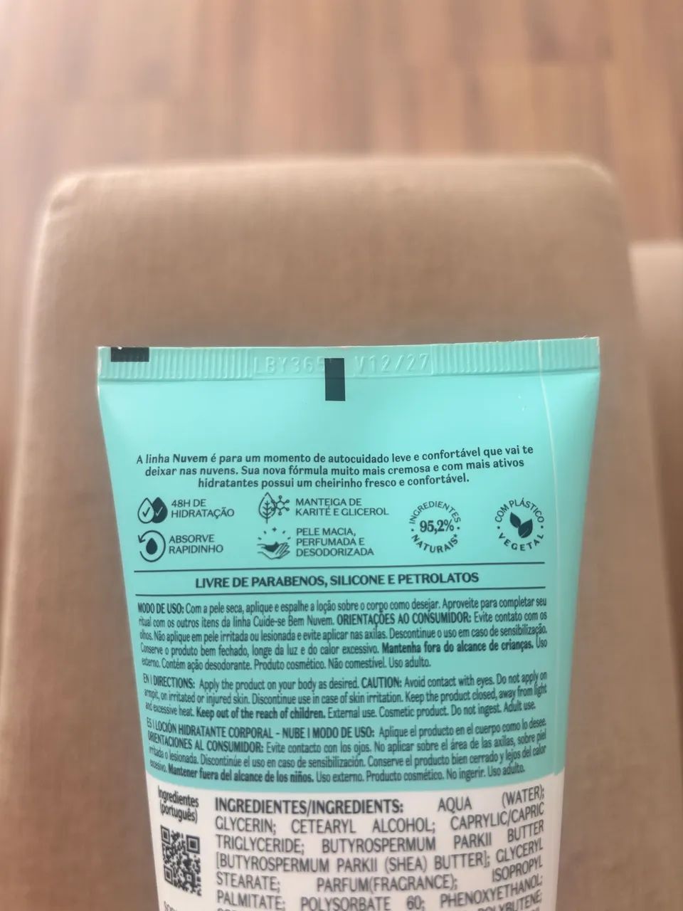 Hidratante Nuvem O Boticário + Embalagem Exclusiva Natal - Foto 3