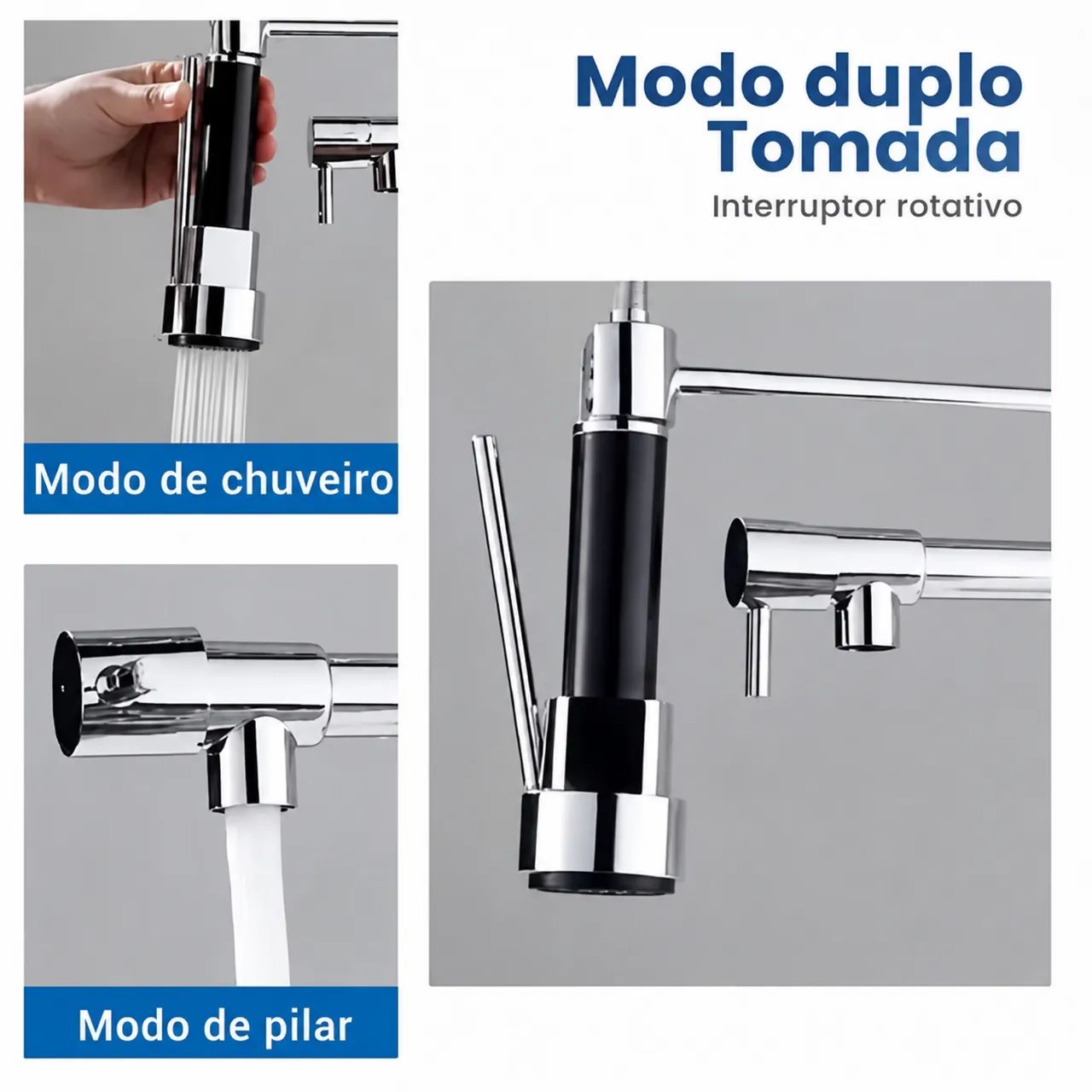 Torneira Gourmet para Cozinha - Completa - Foto 4