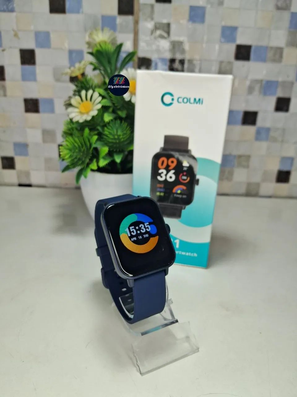 Smartwatch Colmi P81 "azul" - Foto 4
