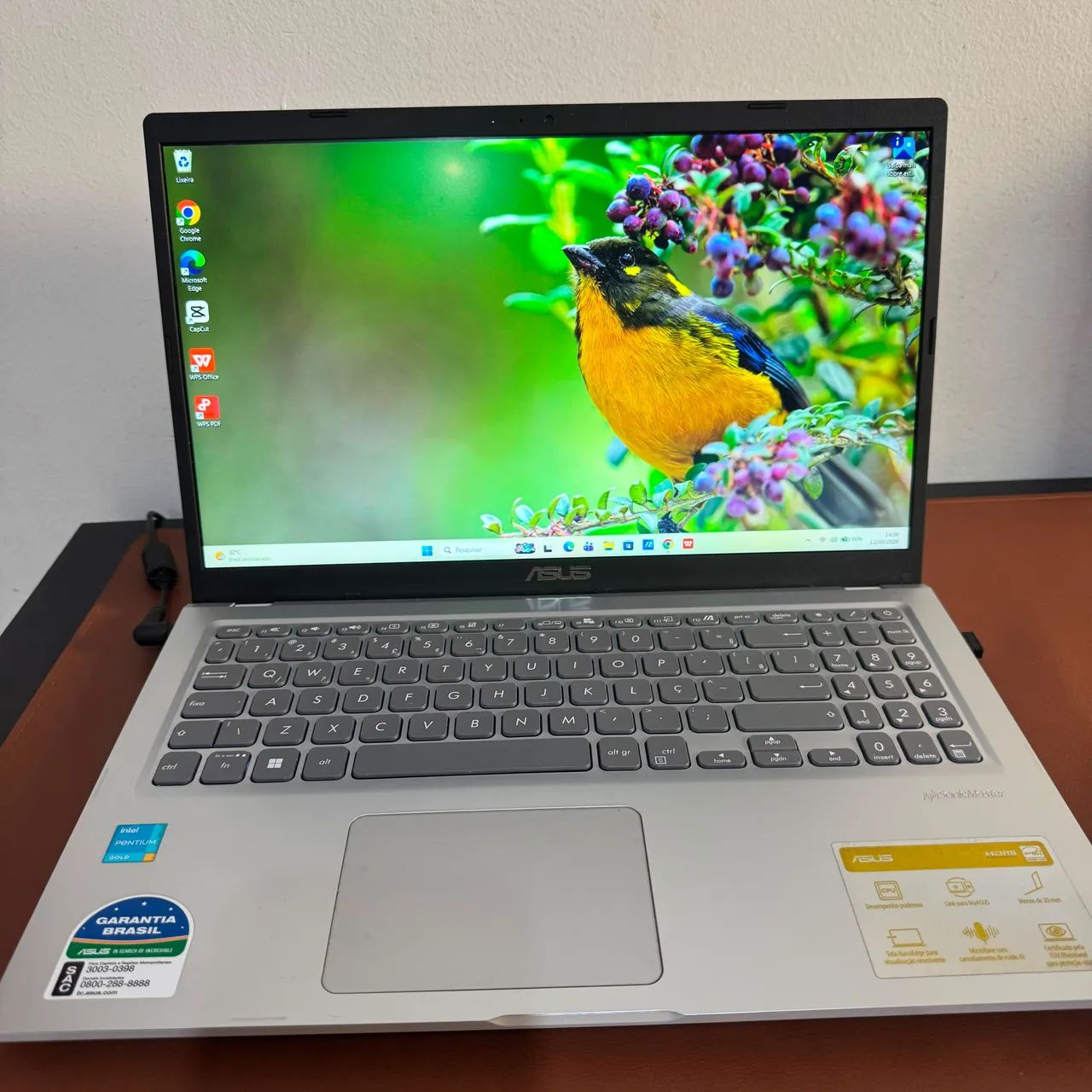NOTEBOOK ASUS 128 GB EM PERFEITO ESTADO 