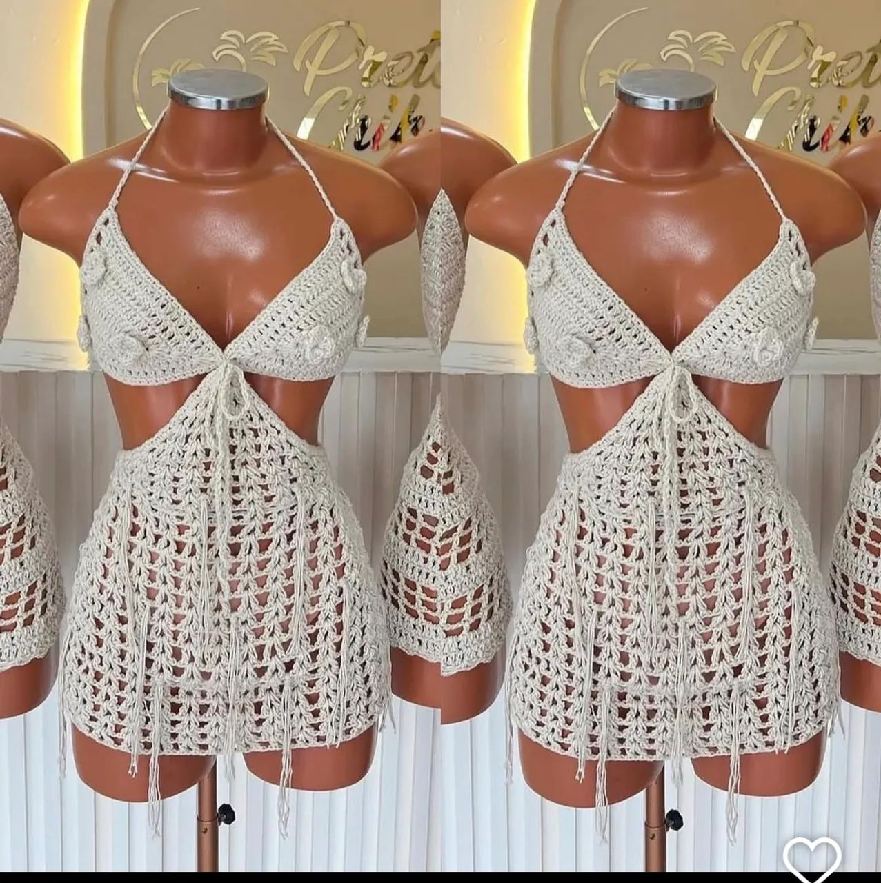Vendo saída de crochê 
