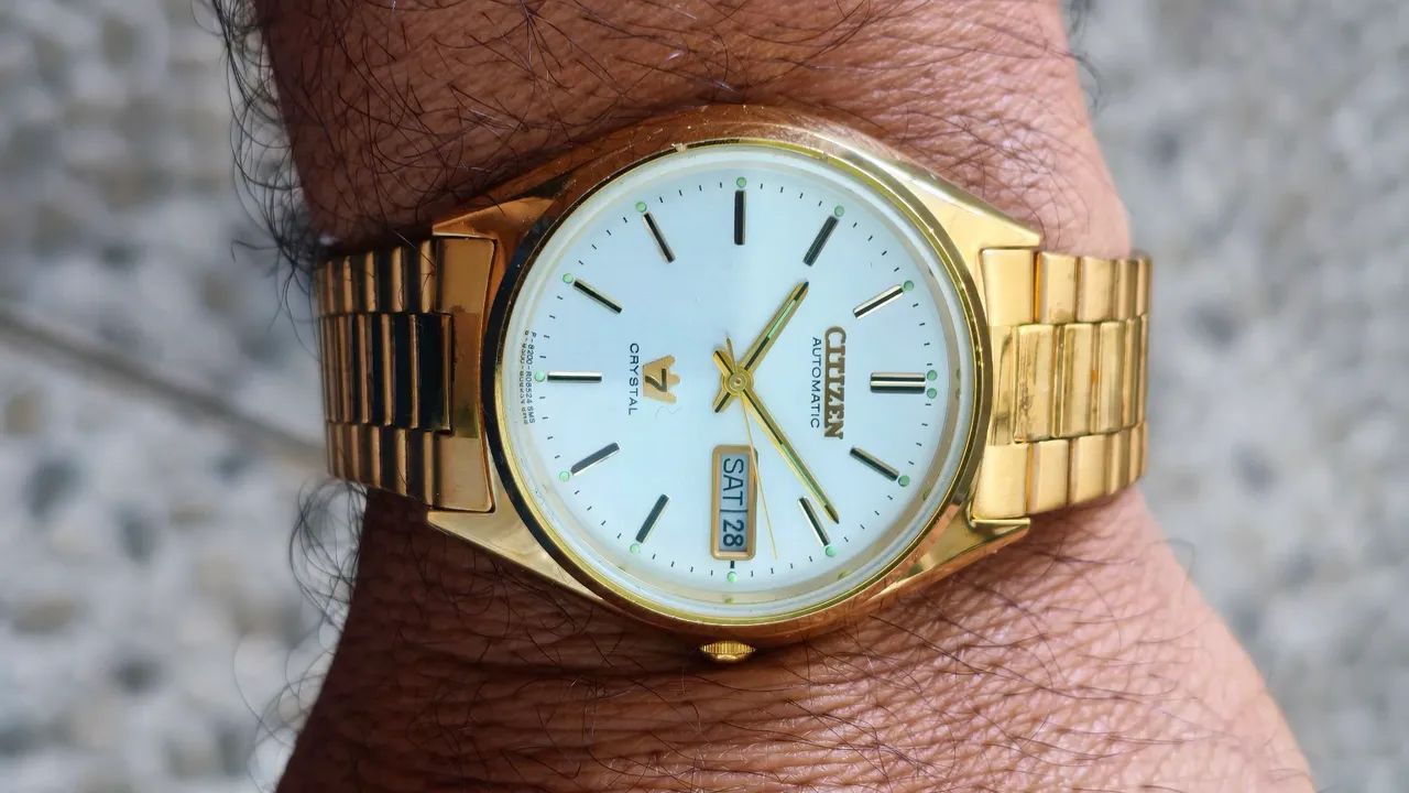 #Relógio citizen automático 7 crystal  - Foto 4