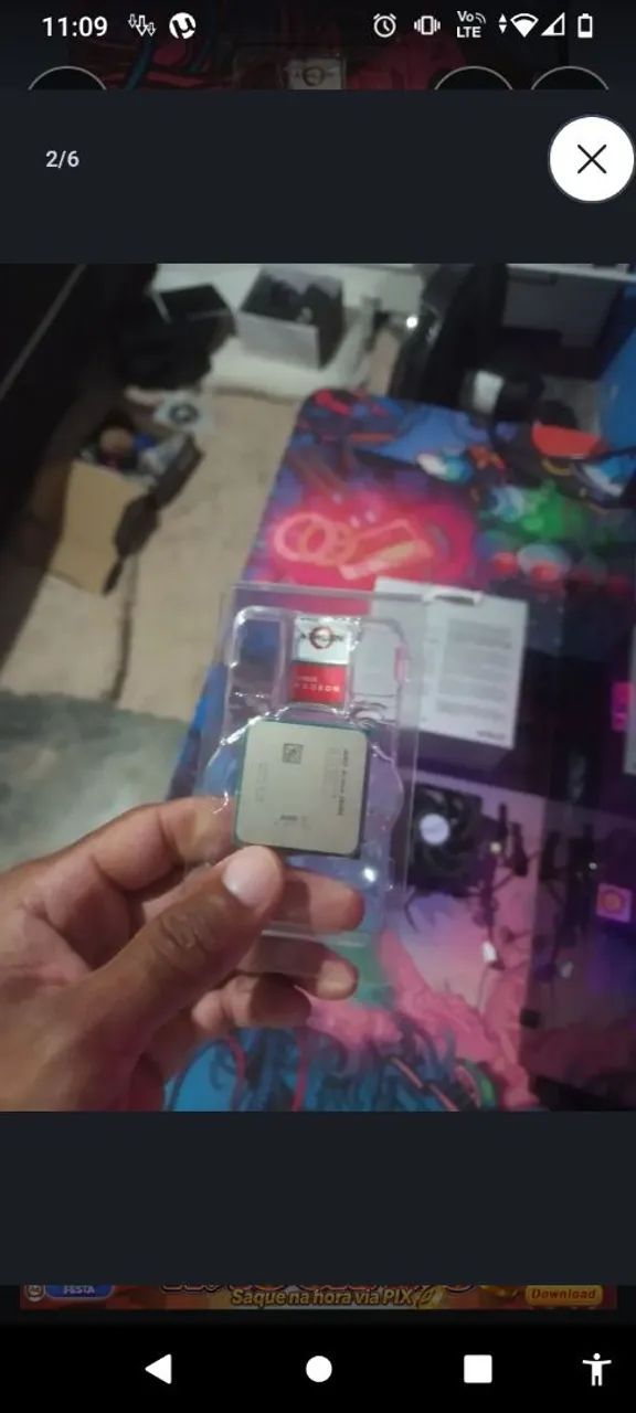 Processador  AMD Athlon 3000g - Foto 2