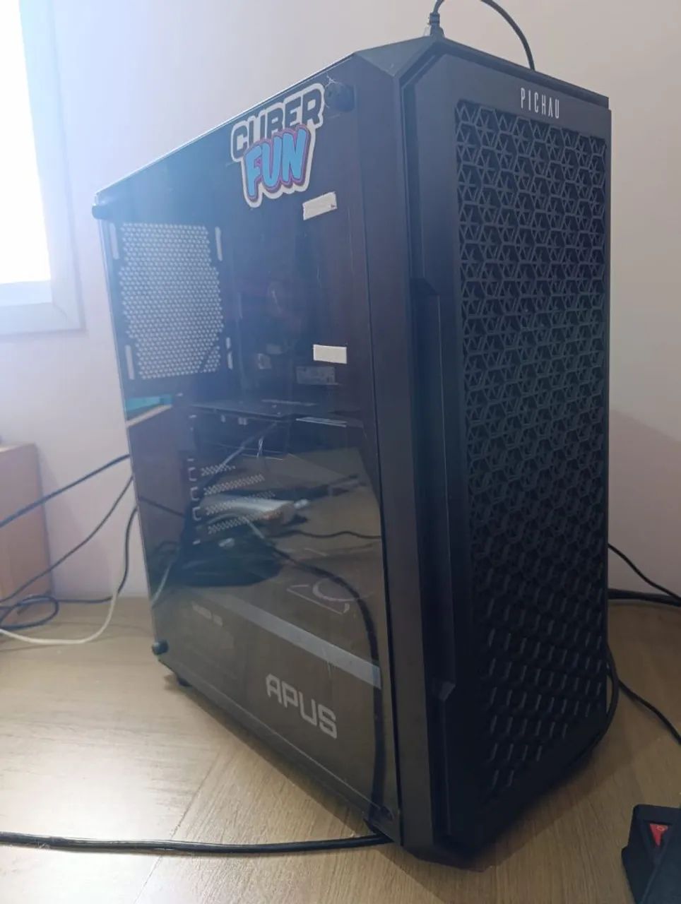 Pc gamer completo RX 7600 + Ryzen 5500