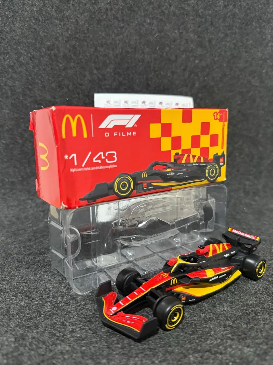 F1 Mc Donalds - versão vermelha 65580460474243121