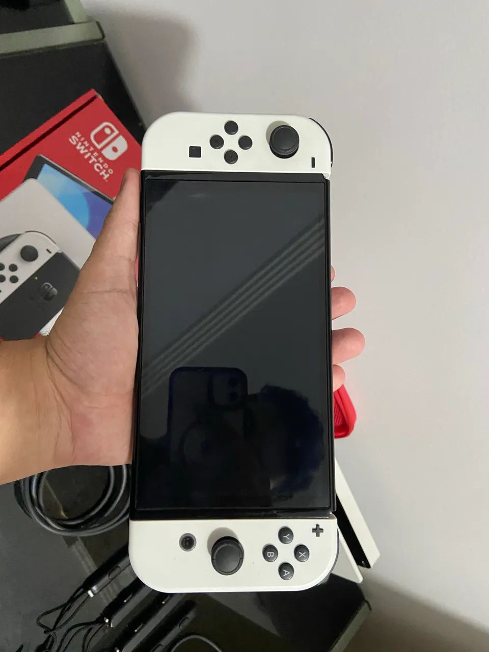 Nintendo switch Oled (Desbloqueado) Completo - Pouco usado  - Foto 2