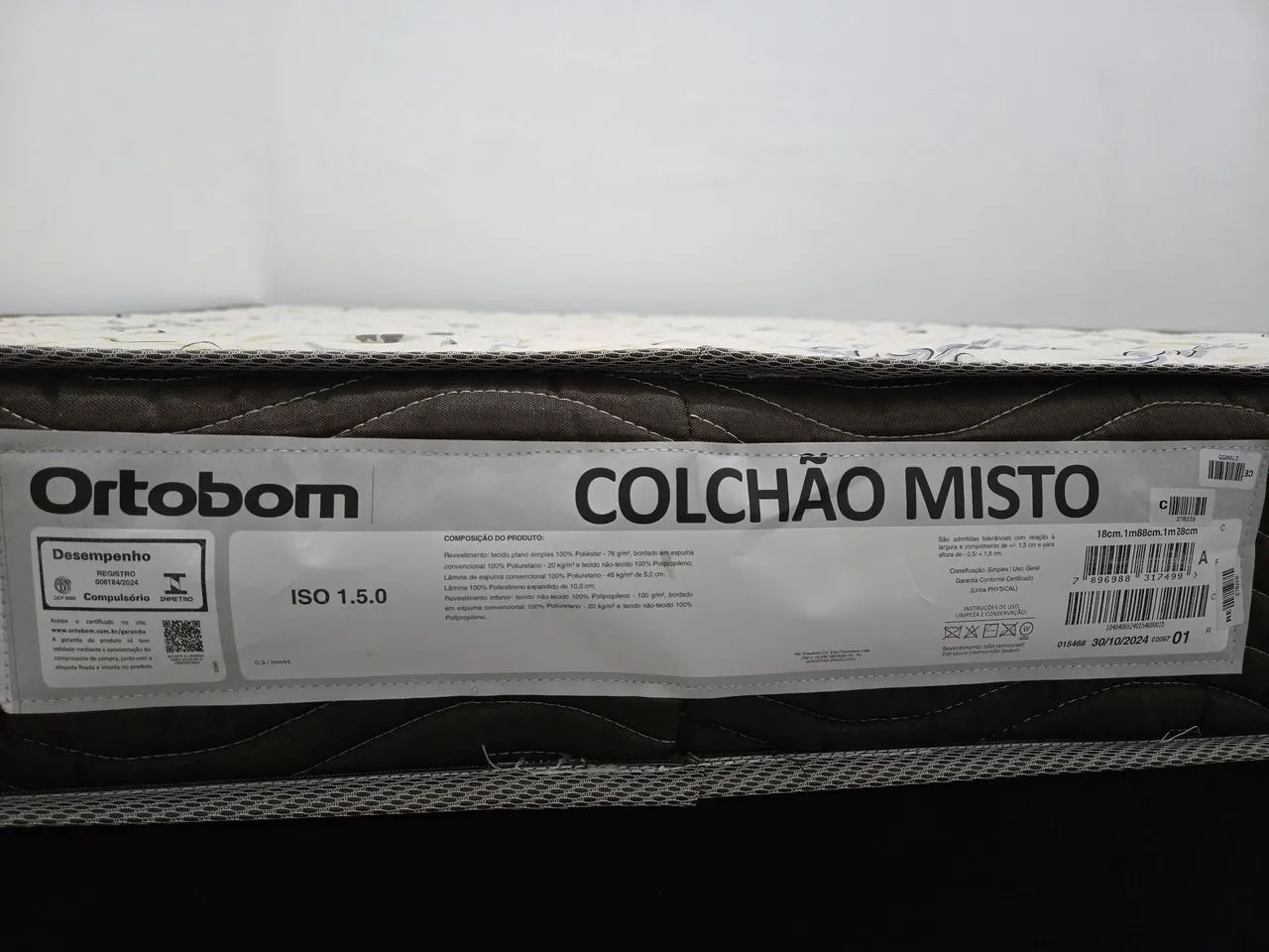 Cama Box + Colchão Viúva Ortobom - Foto 3