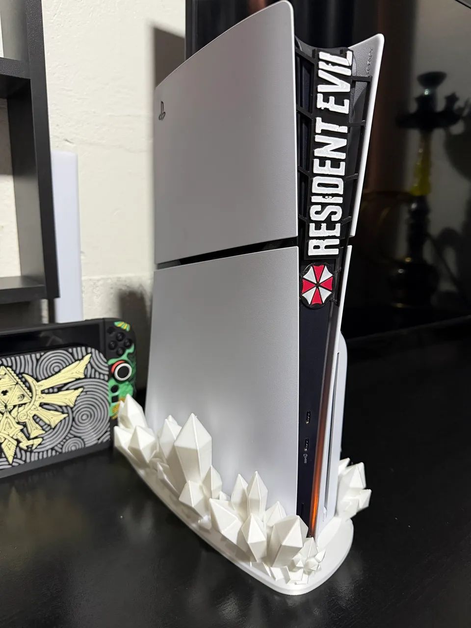 Base vertical PS5 slim com leitor - Foto 5