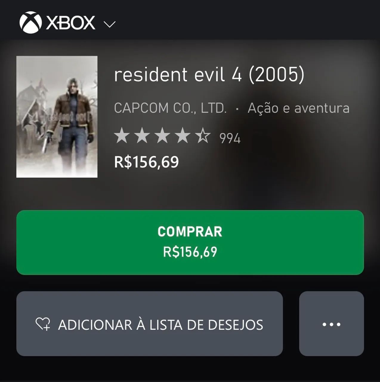 Xbox one S 800gb com resident evil 4 clássico incluso  - Foto 4