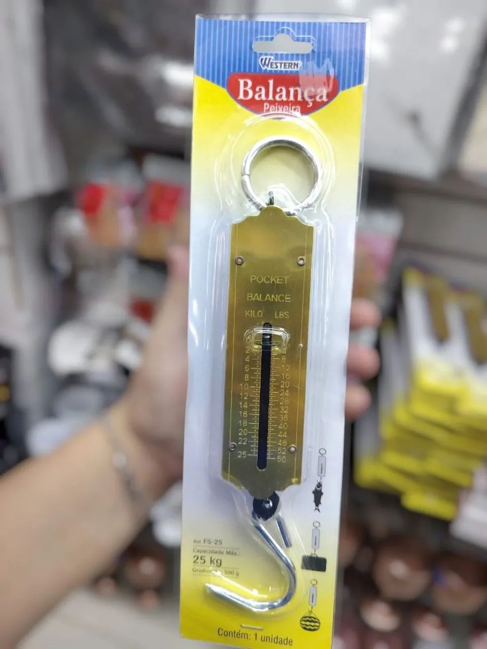 Balança Peixeira 25kg - Entrega Grátis 