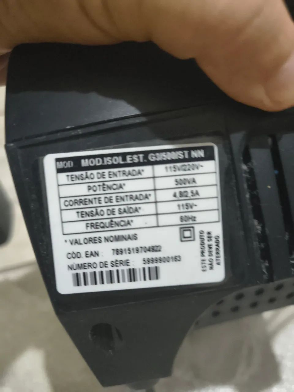 Módulo isolador MIE G3 com luz piscando - Foto 3