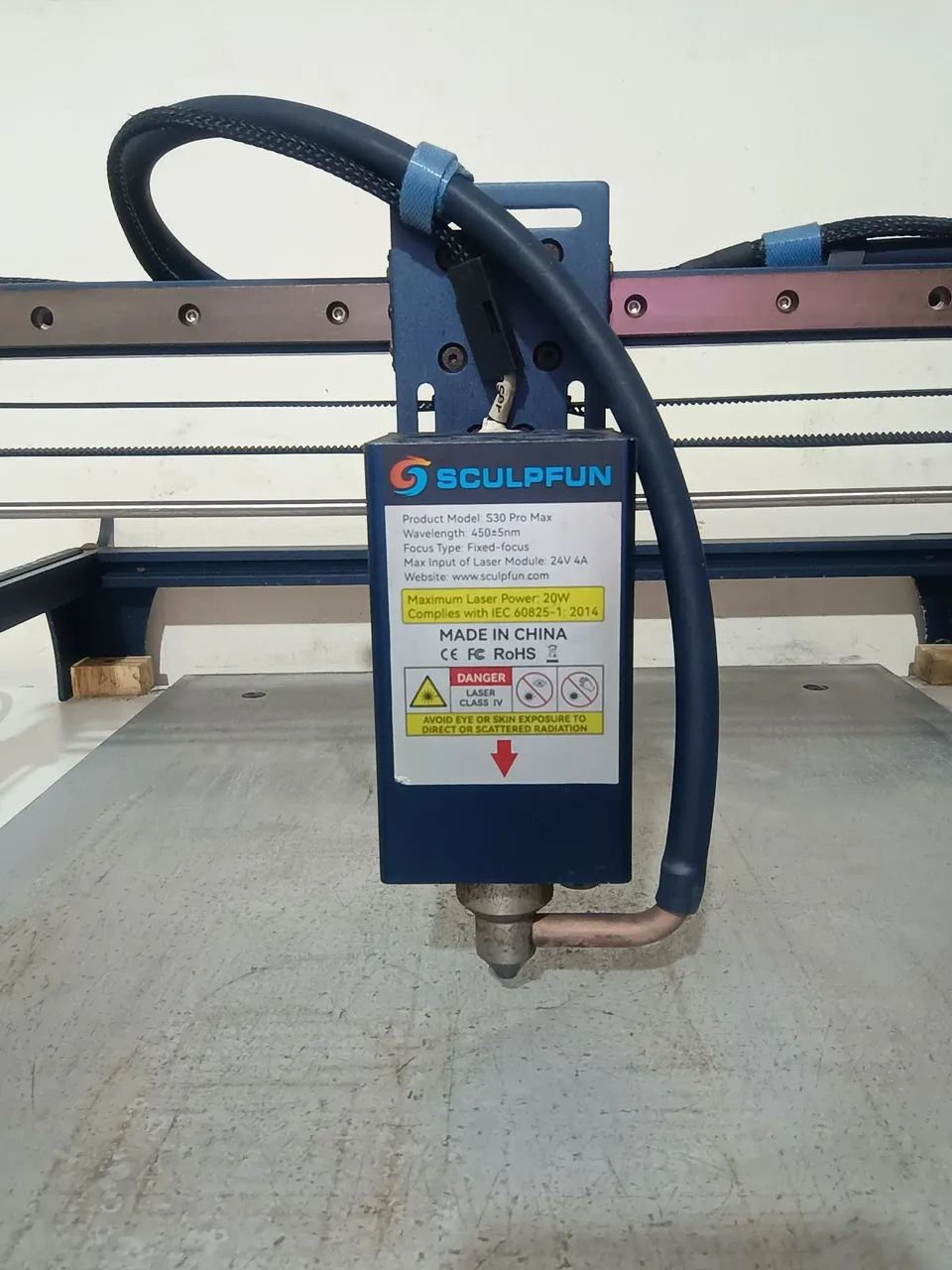 CNC LASER SCULPFUN S-30 20W - Foto 5