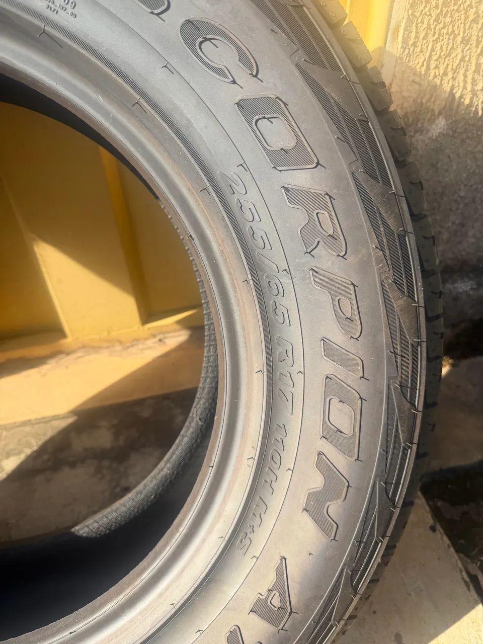 Pneu pirelli 255/65/17