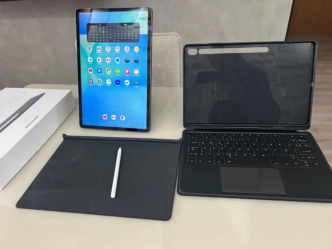 tablet samsung galaxy tab s10 fe+ 128gb kit original completo - Foto 5