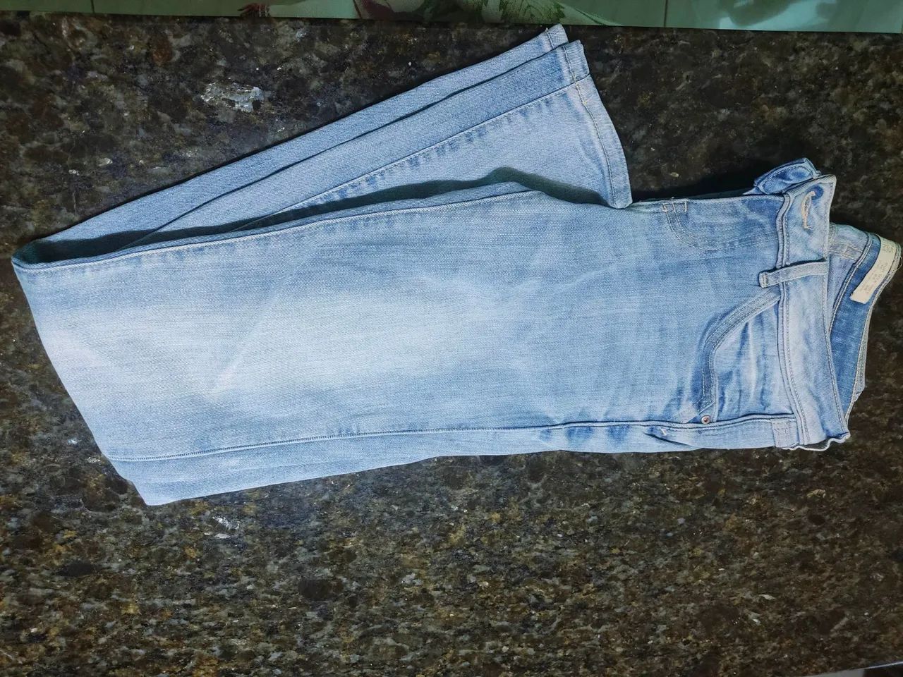 Calça Jeans Feminina Zara Tam 36  - Foto 4