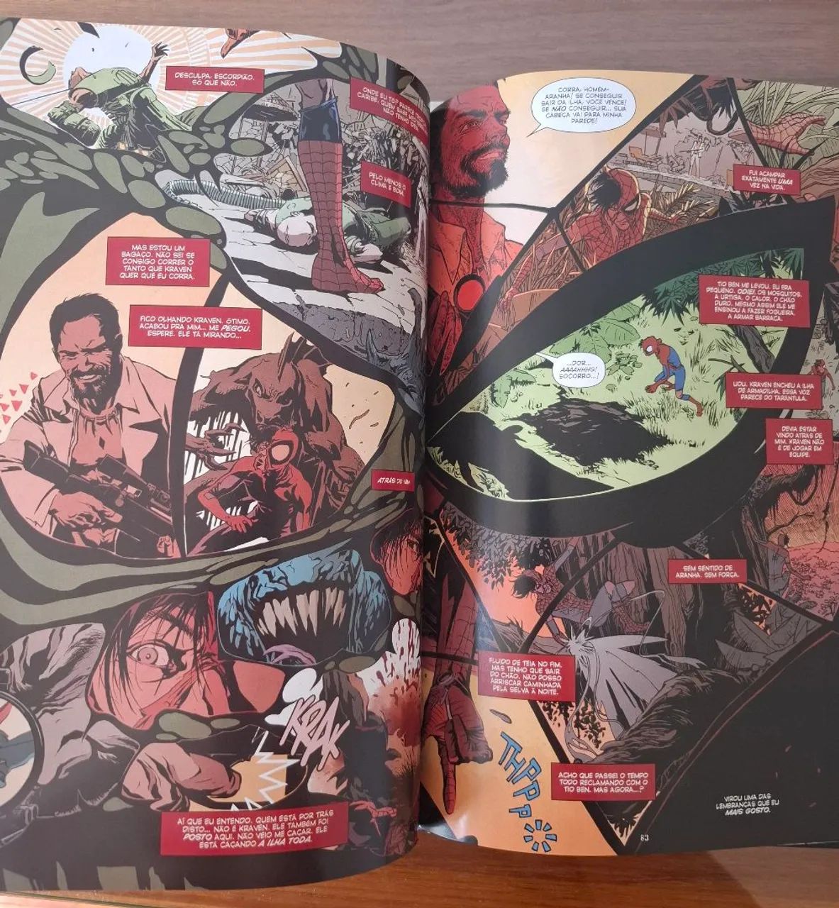 Quarteto de Quadrinhos Spider-man e Dead Pool - Foto 5