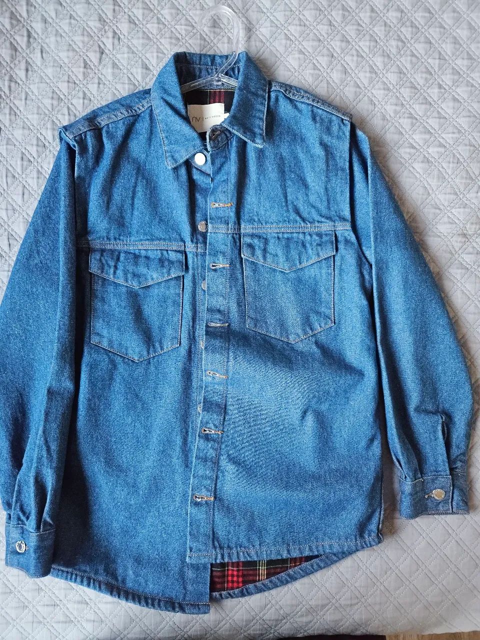 Jaqueta jeans nativozza, PP oversized