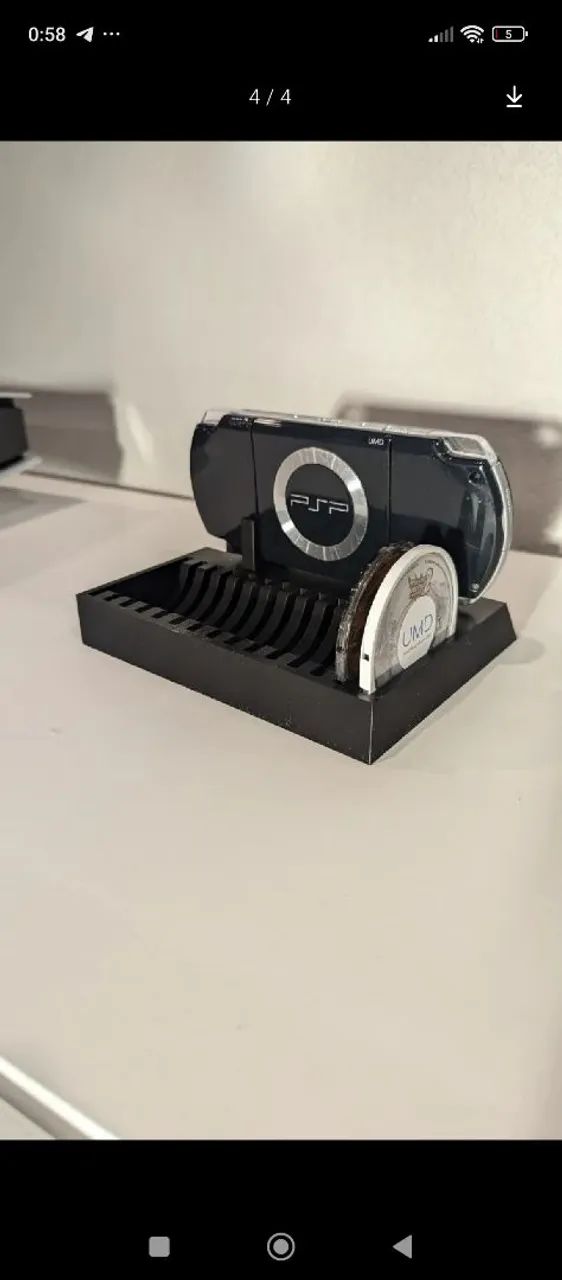 Suporte para PSP e jogos UMd - Foto 2