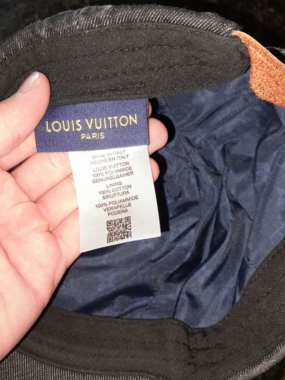 Boné sport Louis Vuitton preto - Foto 4