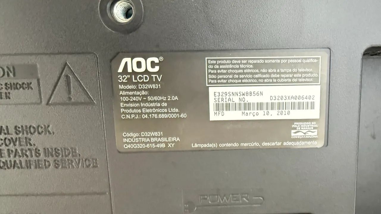 Tv LCD 32 AOC - Foto 3