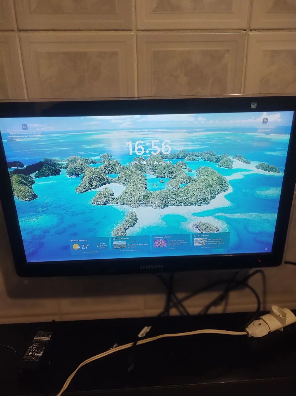 Monitor e tv 24p Full hd