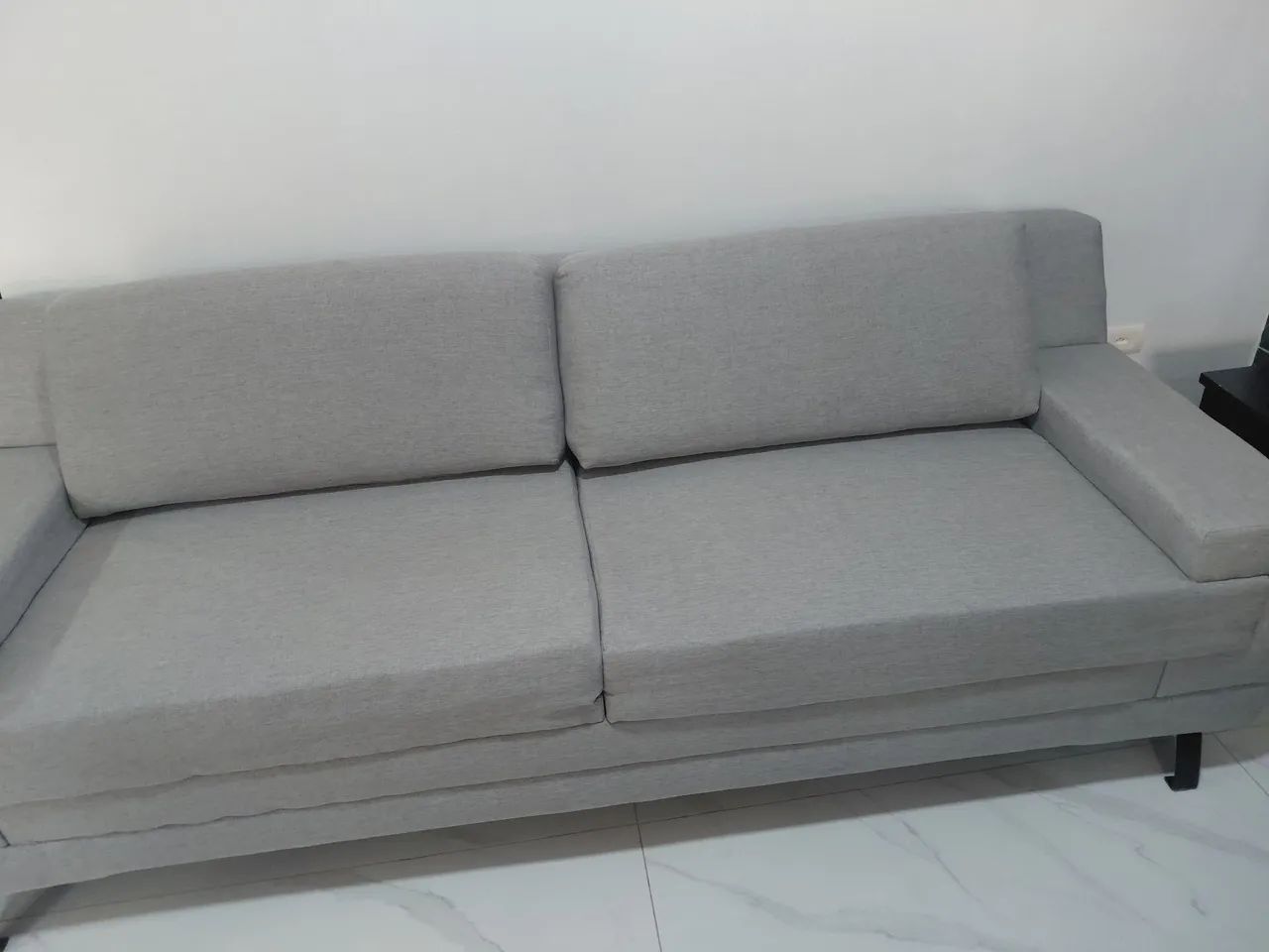 Sofa extra novo,pes de ferro - Foto 5