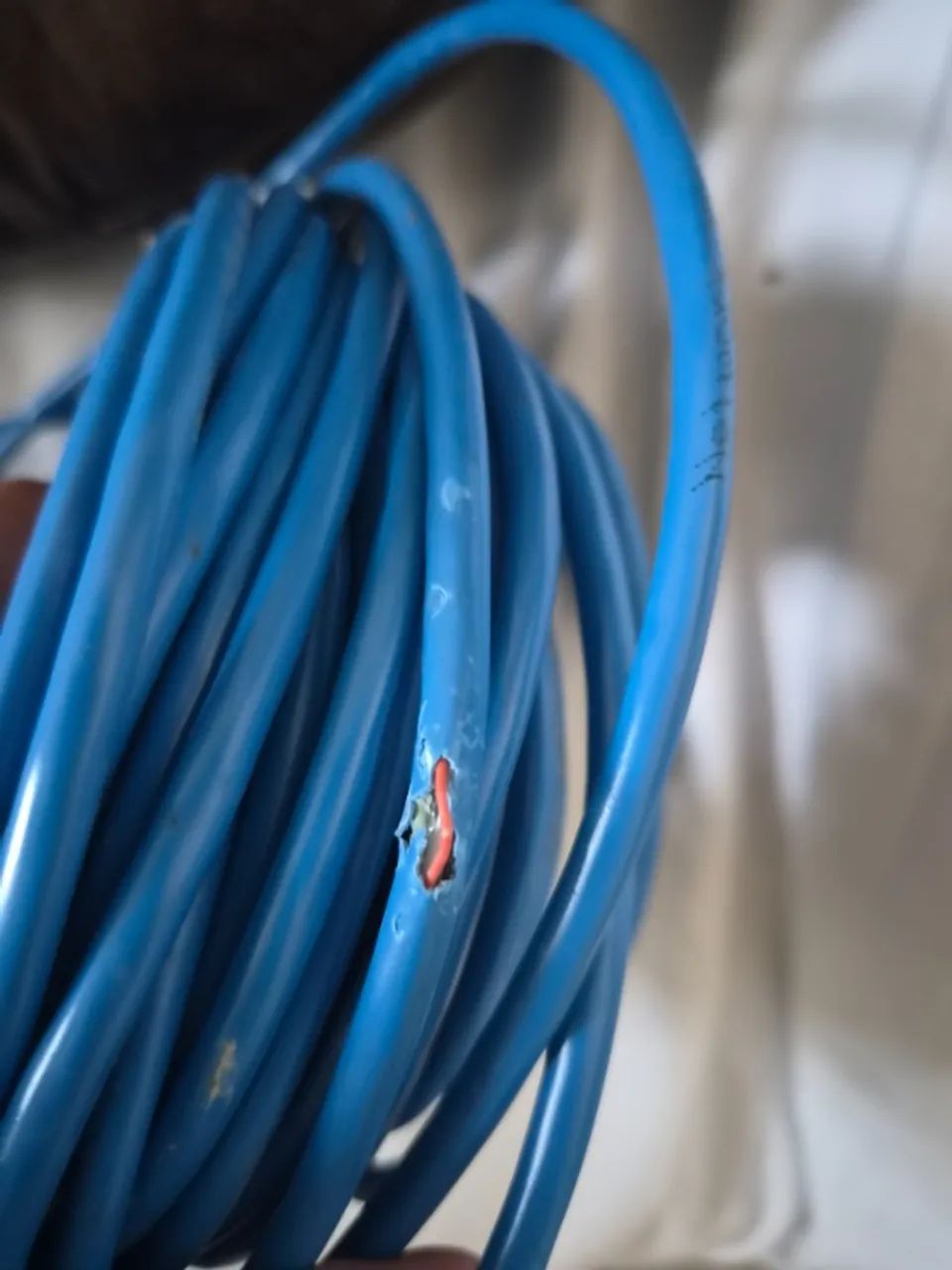 Cabo De Rede Usado Cat6 tamanho 20m - Foto 2