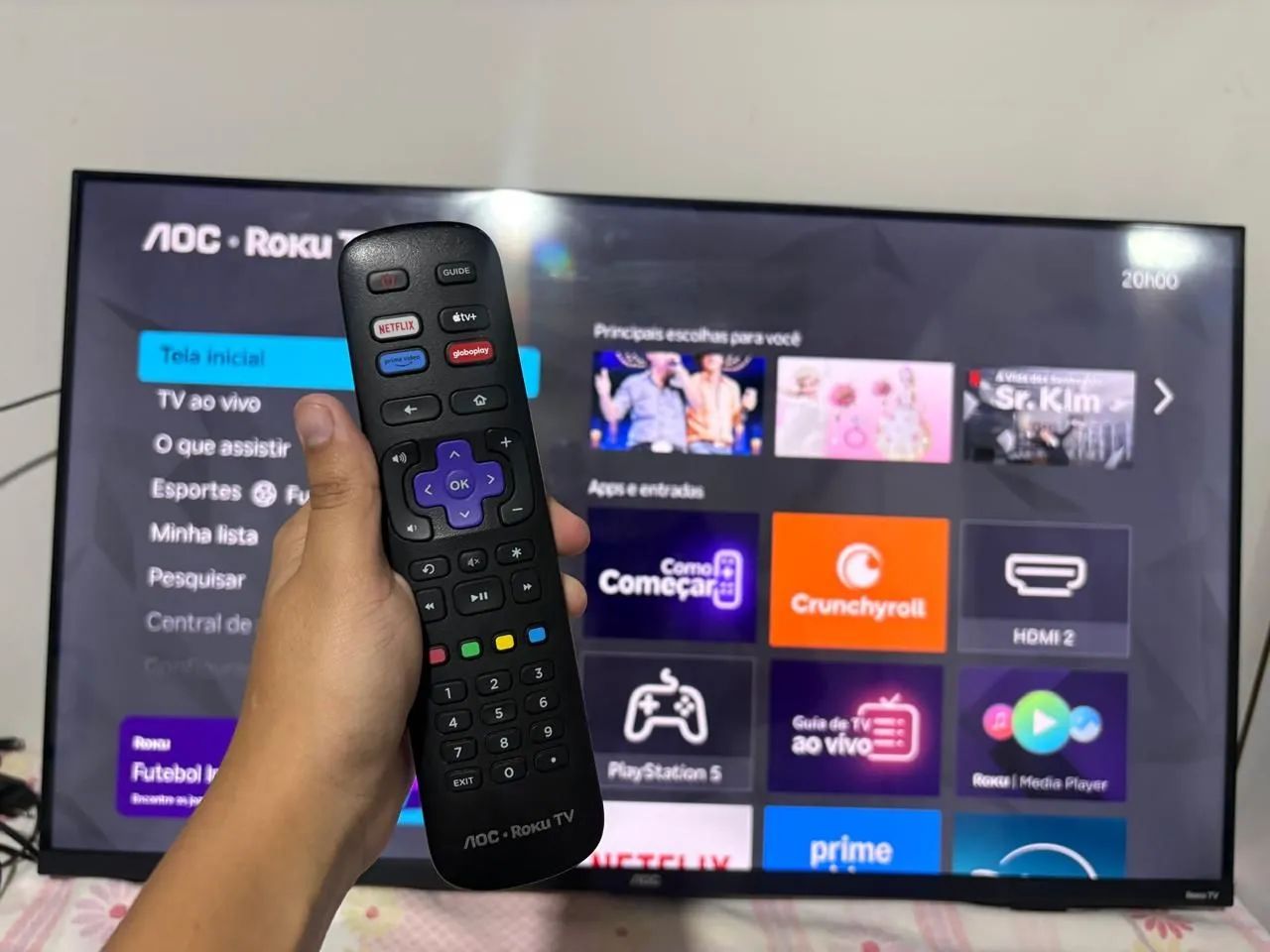 Smart tv 43 AOC super nova