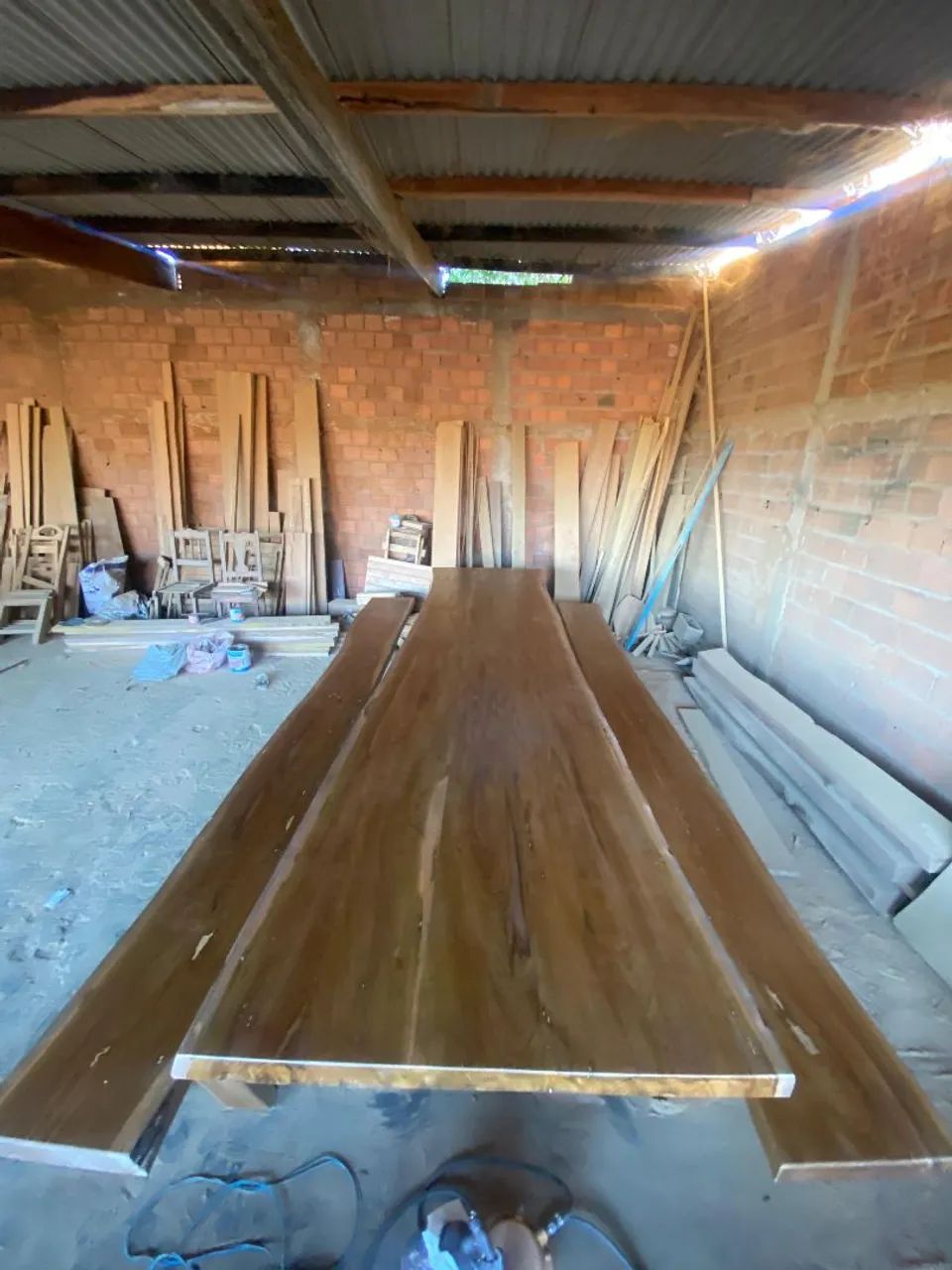 Mesa Rústica Premium em Ipê 4m | R$ 11.500,00| Aceito Propostas - Foto 5