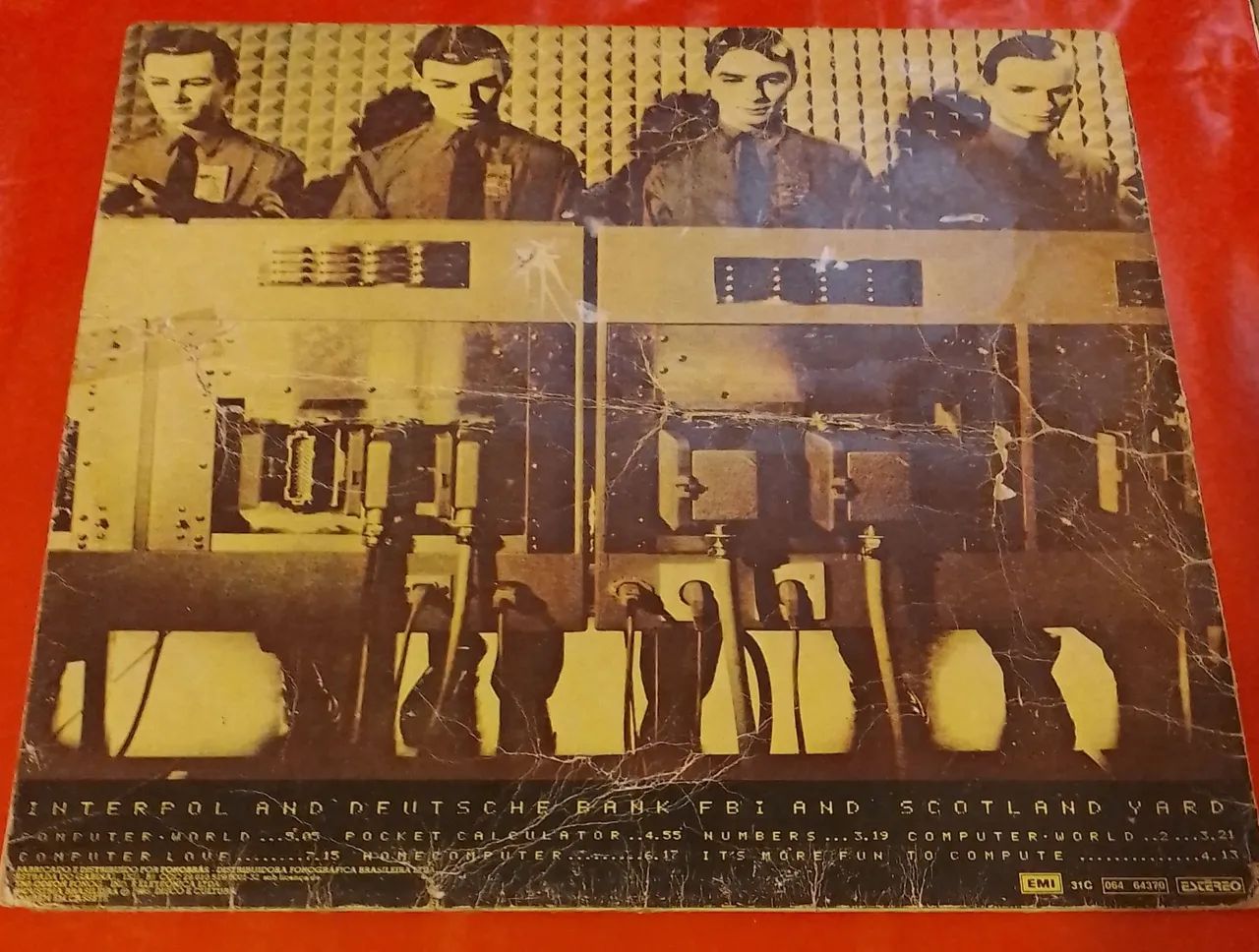 Kraftwerk Computer World LP Disco Vinil (Ler Descrição) - Foto 2