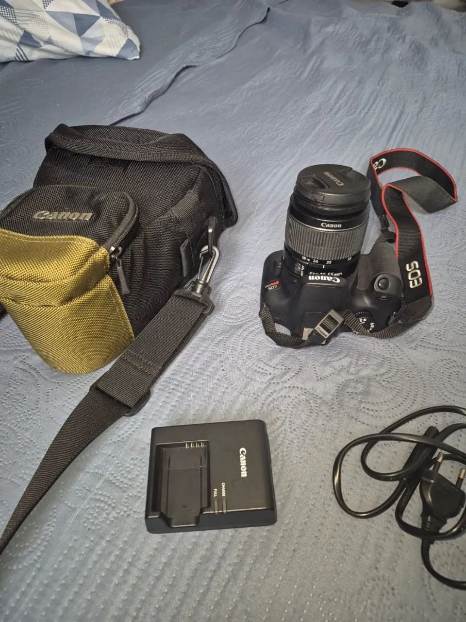 Vendo camera fotográfica profissional Canon t100 em perfeito estado - Foto 2