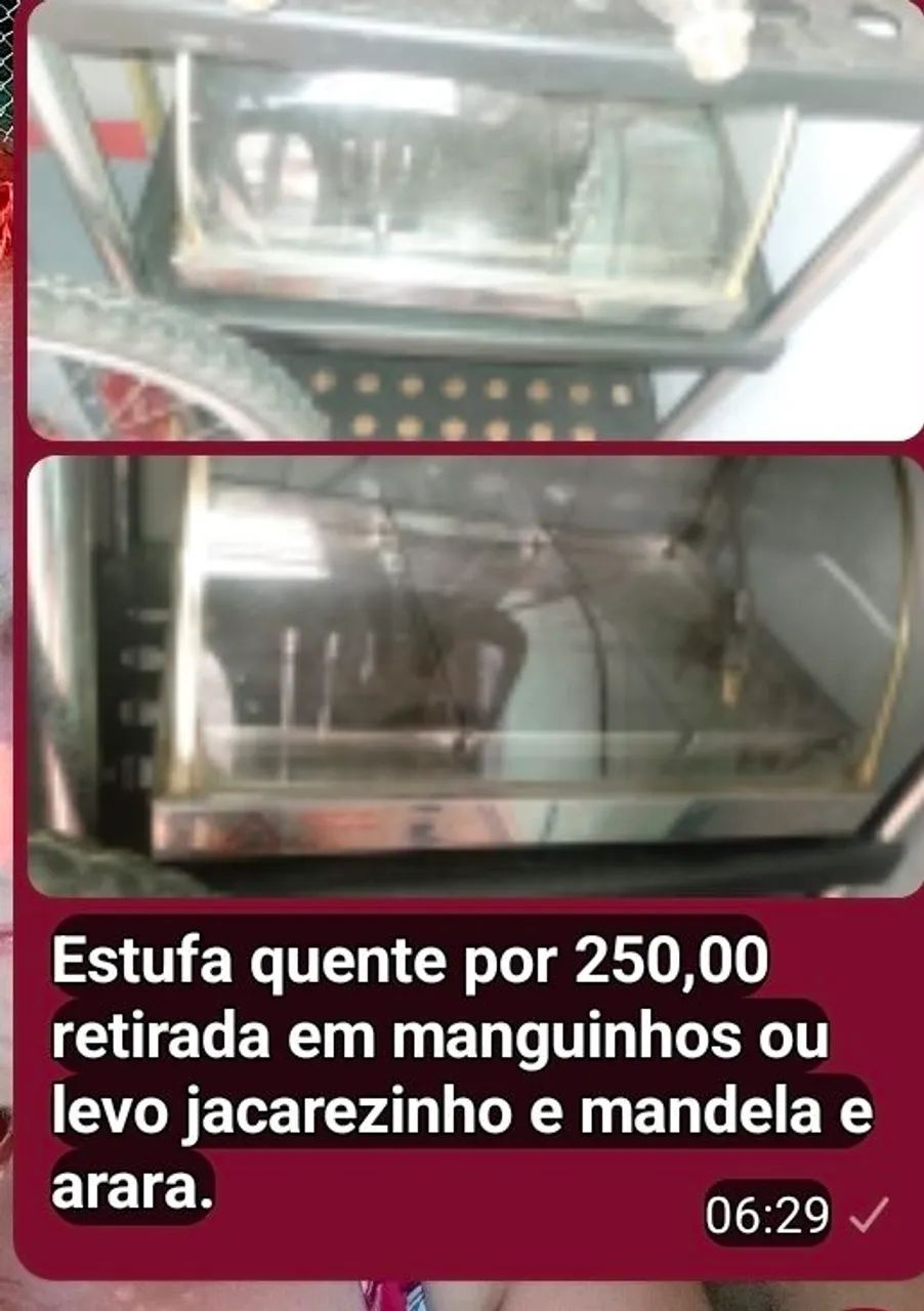 Estufa quente 