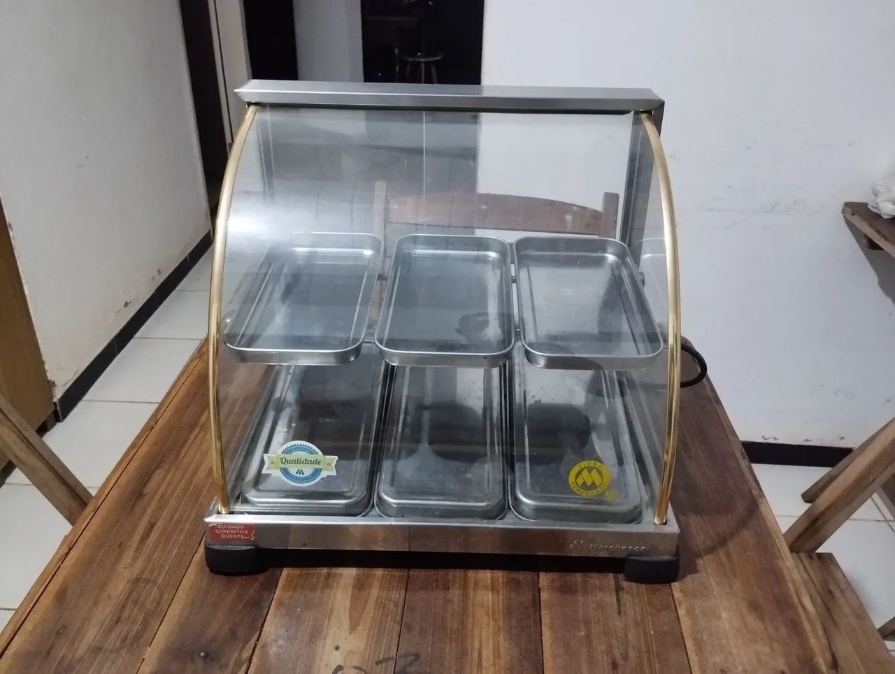 Estufa para salgados 